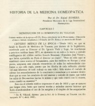 historia de la medicina homeopatica - Biblioteca Virtual de Yucatán