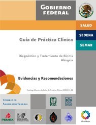 Diagnóstico y tratamiento de la rinitis alérgica - Centro Nacional de ...