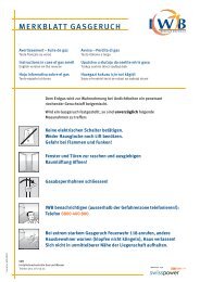 MERKBLATT GASGERUCH