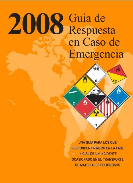 Guia de Respuesta en caso de Emergencia - 2008 - PHMSA