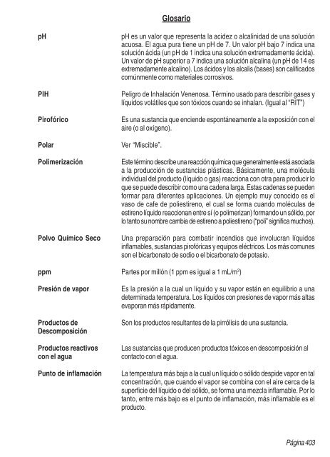 Guia de Respuesta en caso de Emergencia - 2008 - PHMSA