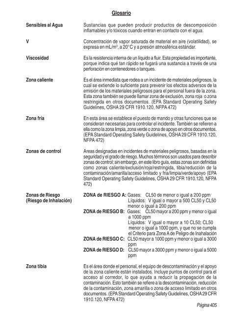 Guia de Respuesta en caso de Emergencia - 2008 - PHMSA