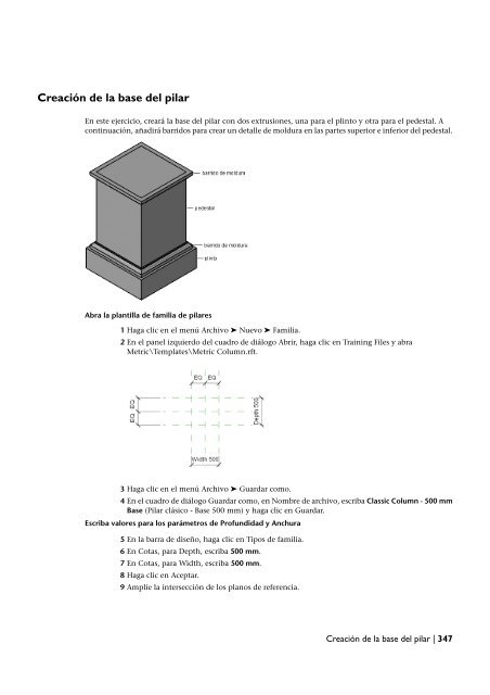 Manual de aprendizaje (unidades métricas) - Autodesk