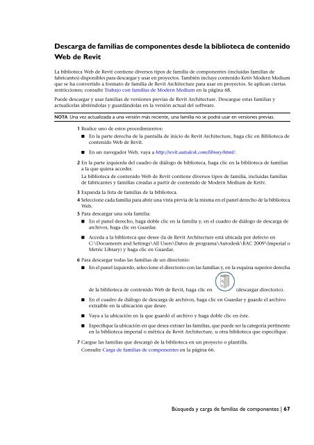 Manual de aprendizaje (unidades métricas) - Autodesk