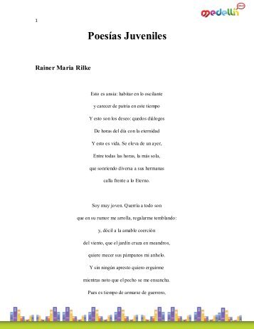 Rilke_Rainer Maria-Poesias Juveniles