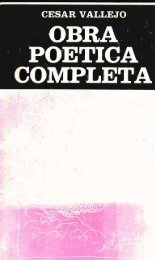 Obra poética completa: Los heraldos negros; Trilce ... - Biblioteca