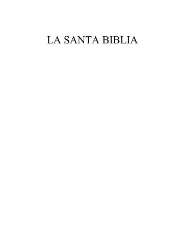 La Santa Biblia - Antiguo Testamento.pdf - webgarden