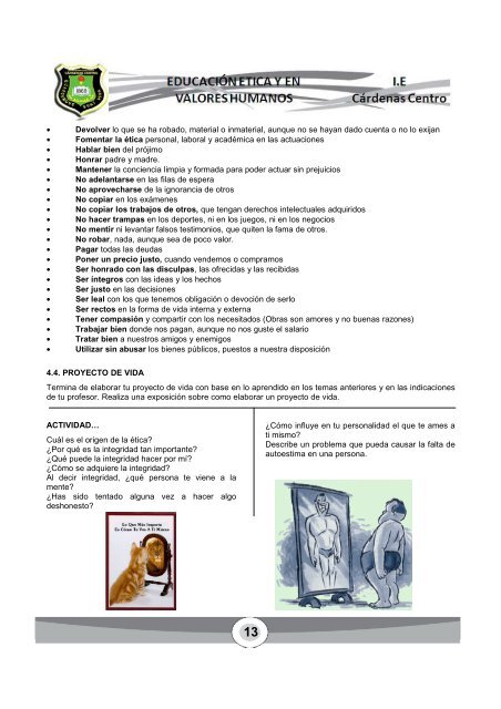 modulo etica y en valores humanos ciclo v grado decimo