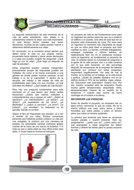 modulo etica y en valores humanos ciclo vi grado once