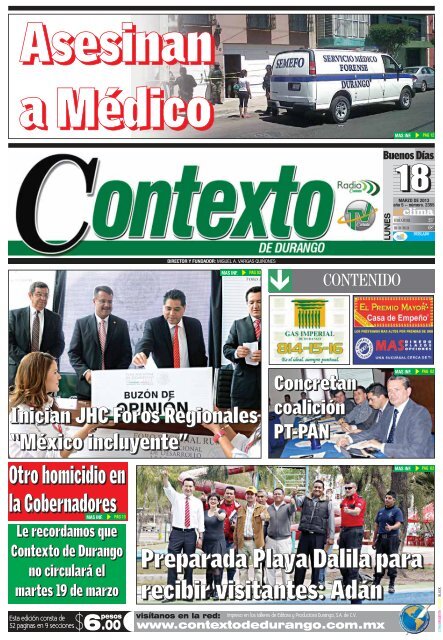 18 - Contexto de Durango