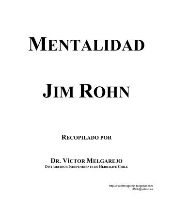 Mentalidad Jim Rohn - Blogs destacados