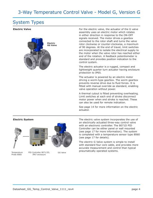 3-Way Temperature Control Valve - Amot