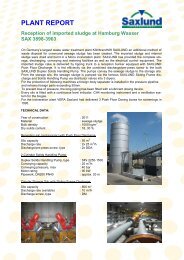 Plant Report - Saxlund-international.de