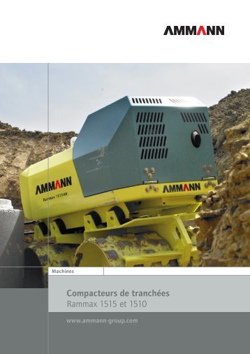 Compacteur de tranchée RX 1510 - Ammann