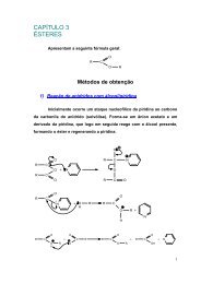 CAPÍTULO 3 ÉSTERES - USP