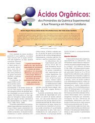 Ácidos Orgânicos - Química Nova na Escola