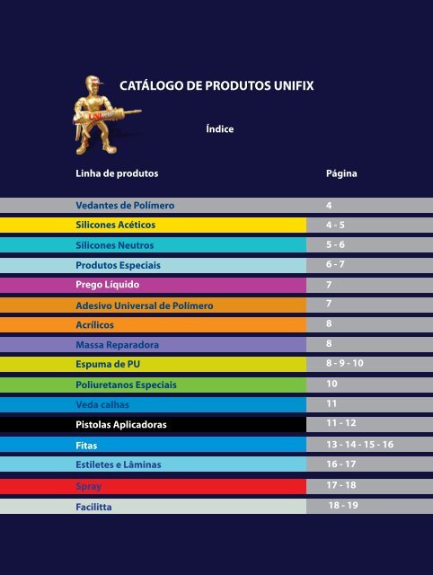 CATÁLOGO DE PRODUTOS