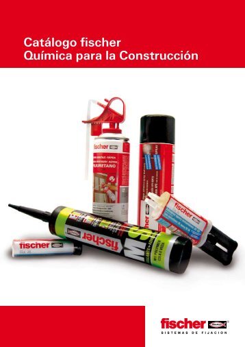 Catálogo fischer Química para la Construcción - Ferreteria-anserjo