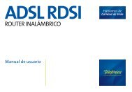 Manual de usuario Thomson TG585iv7 RDSI - Movistar