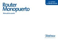 Manual de usuario ConectaBox 1000 B Amper 8821r - Movistar