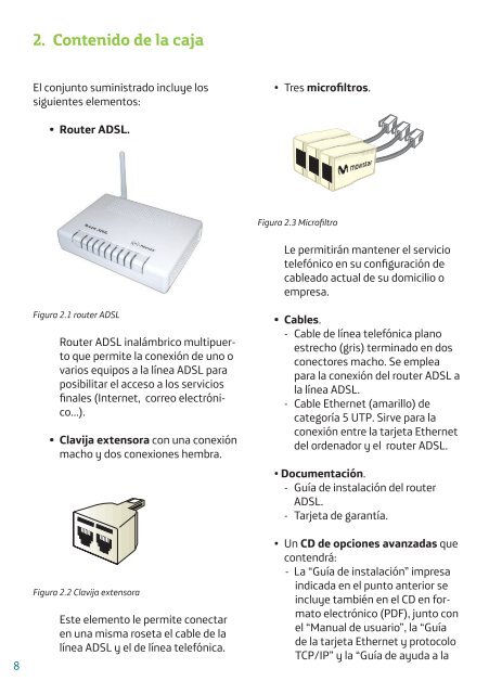 Manual de usuario router Observa AW4062 - Movistar