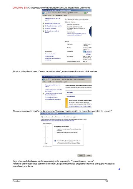 Guía Instalación UXXI-EC y GDC - Universidad de Zaragoza