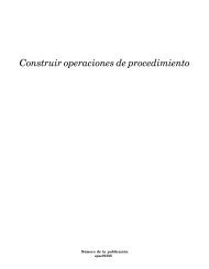 Construir operaciones de procedimiento - Siemens