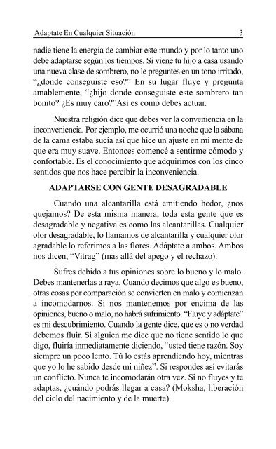 ADAPTATE EN CUALQUIER SITUACIÓN - Dada Bhagwan