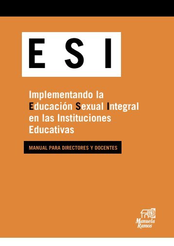 implementando la educación sexual integral en ... - Manuela Ramos