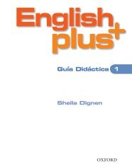 English plus - Libros Digitales - OUPE - Oxford University Press