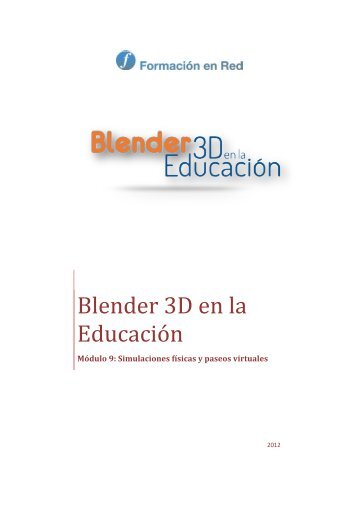 Blender 3D en la Educación - Ministerio de Educación
