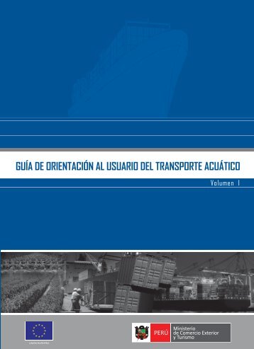 guía de orientación al usuario del transporte acuático - Ministerio de ...
