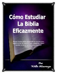 Estudiando la Biblia Eficazmente