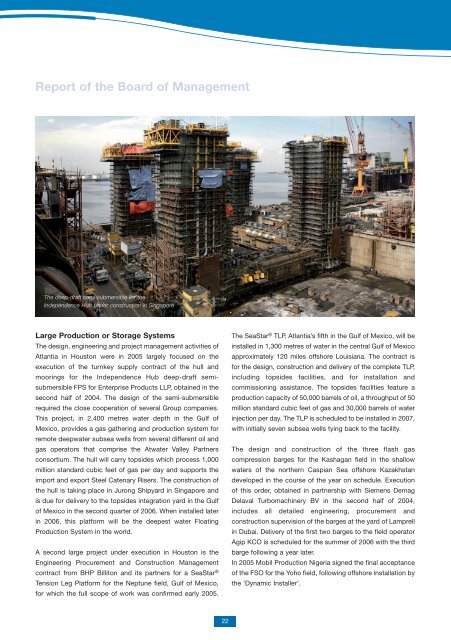 2005 Annual Report - SBM Offshore