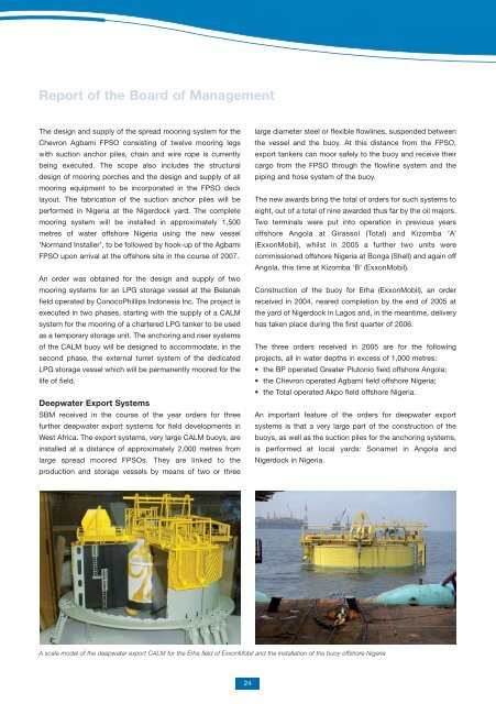 2005 Annual Report - SBM Offshore