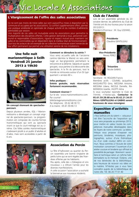 Magazine - Mairie de Seilh