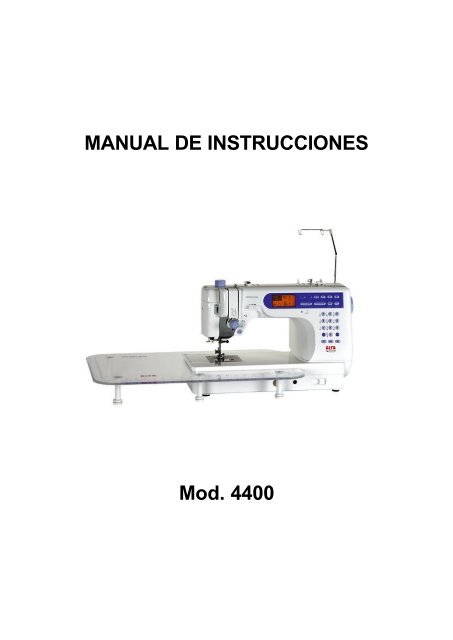 Máquina de coser 4400 - Alfa