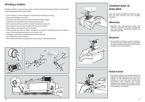 Instruction Book Libro de Instrucciones Livret d'Instructions ... - Singer