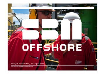 August 2012 - SBM Offshore
