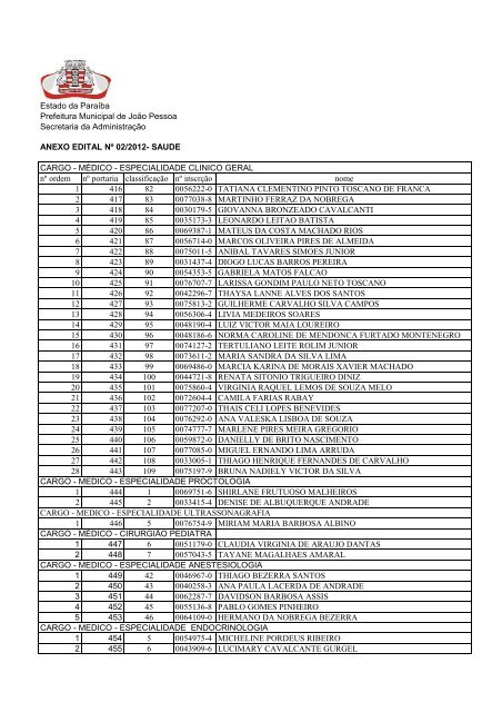 download - Prefeitura Municipal de João Pessoa