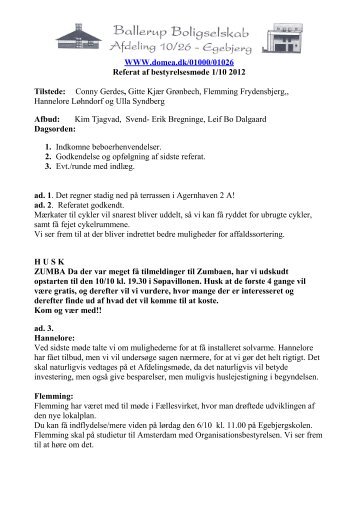 01.10.12 referat - Domea