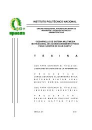 T E S I N A - Tesis en el IPN - Instituto Politécnico Nacional