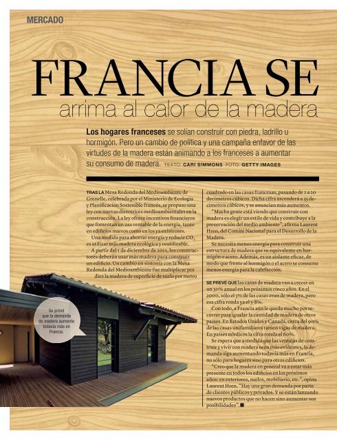 SCA revista Shape 3 / 2011 Spanish