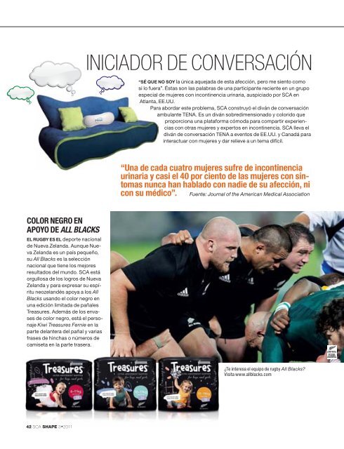 SCA revista Shape 3 / 2011 Spanish