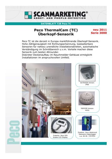 Peco TC 3000 - Scanmarketing GmbH