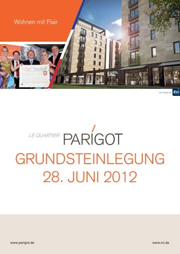 Nachbetrachtung Grundsteinlegung Parigot 28.06.2012 - Rvi.de