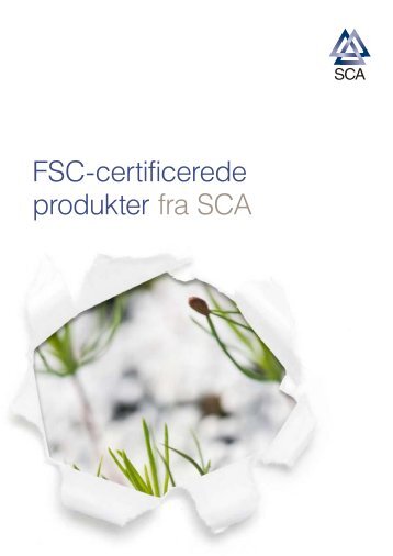 FSC-certificerede produkter fra SCA