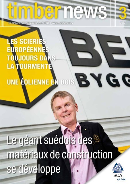 Le géant suédois des matériaux de construction se développe - SCA