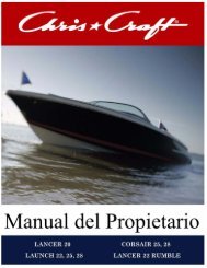 Chris_Craft Manual - Chris-Craft Boats