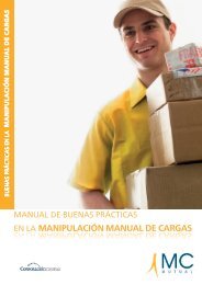 EN LA MANIPULACIÓN MANUAL DE CARGAS EN LA ... - MC Mutual